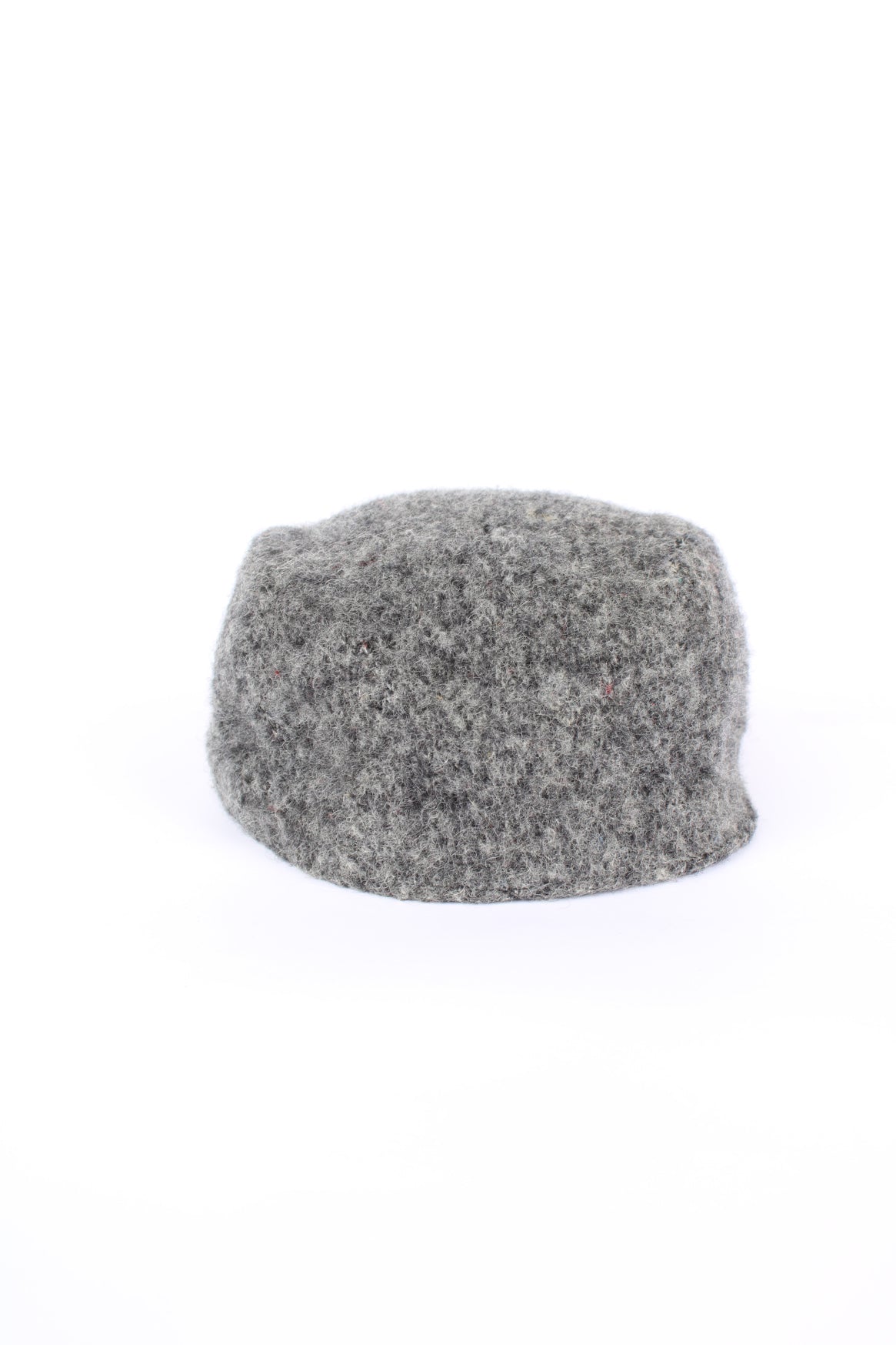 Kangol grey wool cap, features embroidered spell-out logo on the front 