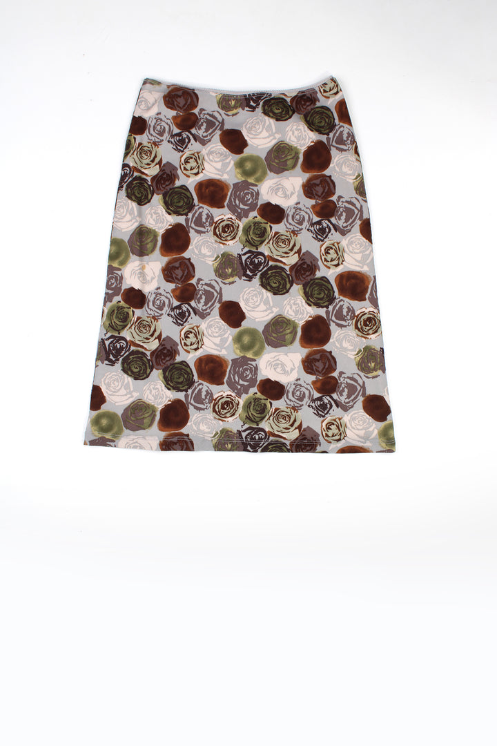 Floral Y2K Skirt