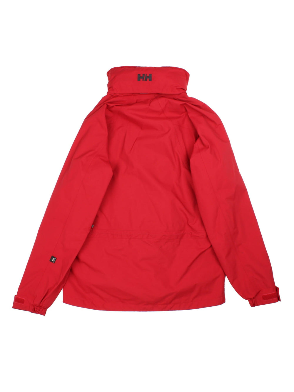 Vintage Helly Hansen Jacket in a red colourway. Zips up and has multiple pockets, hidden hood, and has the logos embroidered on the front.