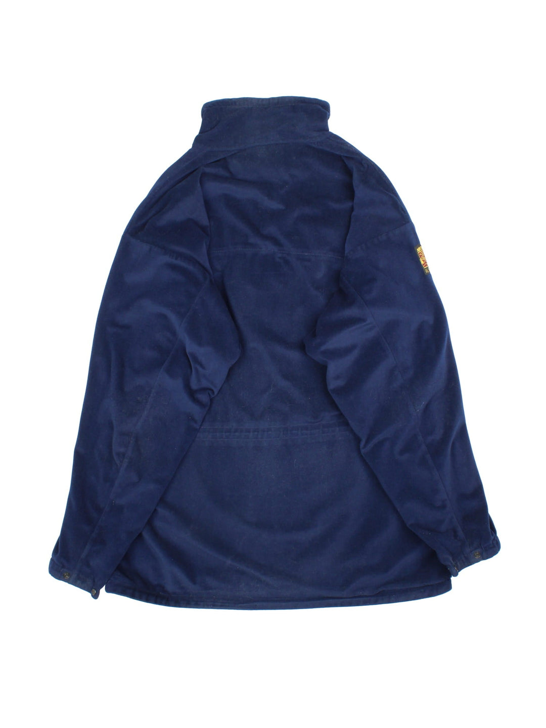 Vintage Paramo Tiaga Fleece in a blue colourway. Zips and buttons up, has multiple pockets, and the logo embroidered on the front and on the right sleeve.