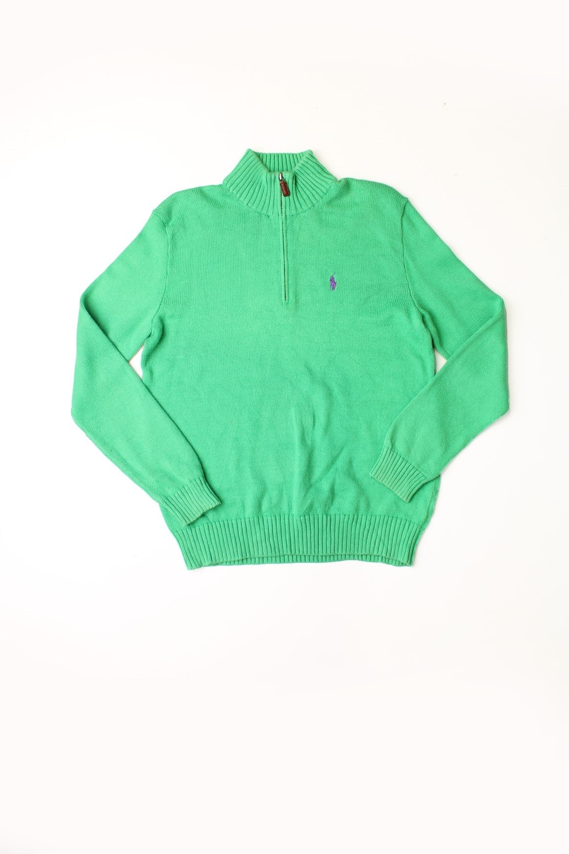 Mens green ralph lauren jumper best sale