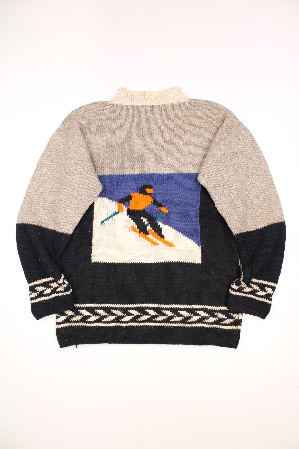 Vtg store 80s Avirex Graphic Knit Sweater