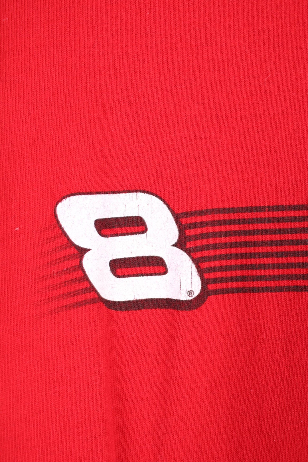 Winners Circle, Dale Earnhardt Jr Budweiser T-Shirt with print across the chest and graphic print on the back.