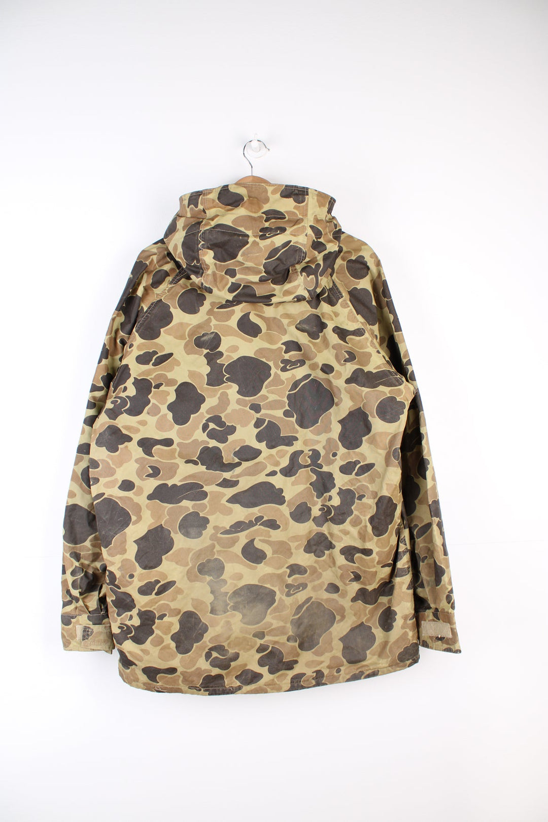 Vintage Columbia camo hooded gore-tex jacket.  