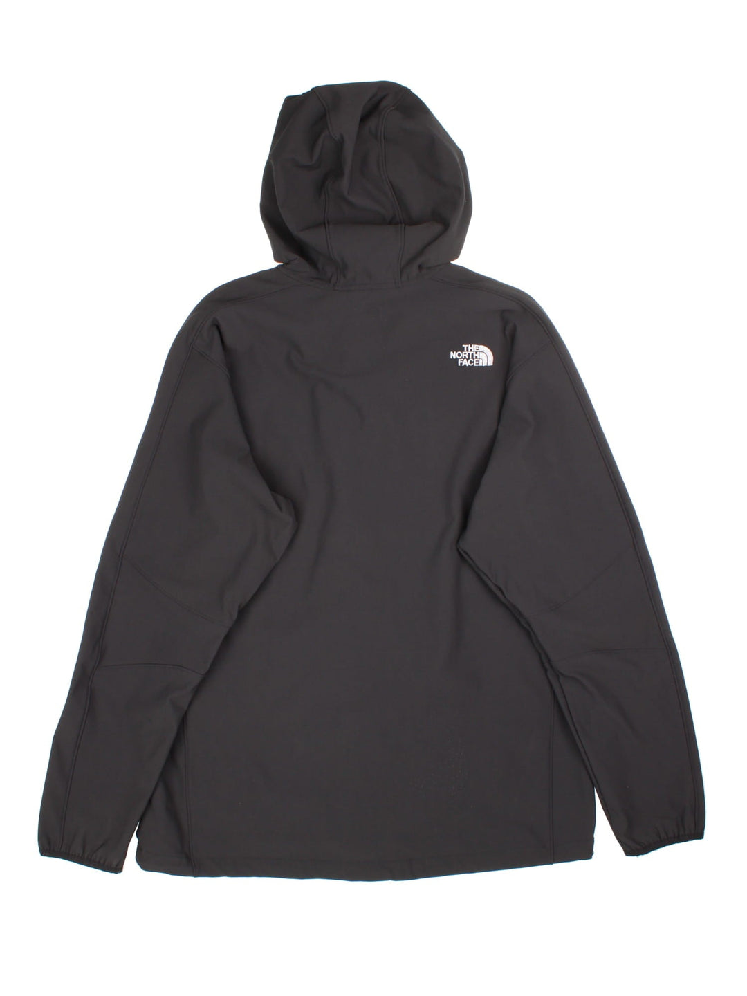 Vintage The North Face Jacket in a black colourway. Zip fastening with hood and zipped pockets. Embroided logo on the front.