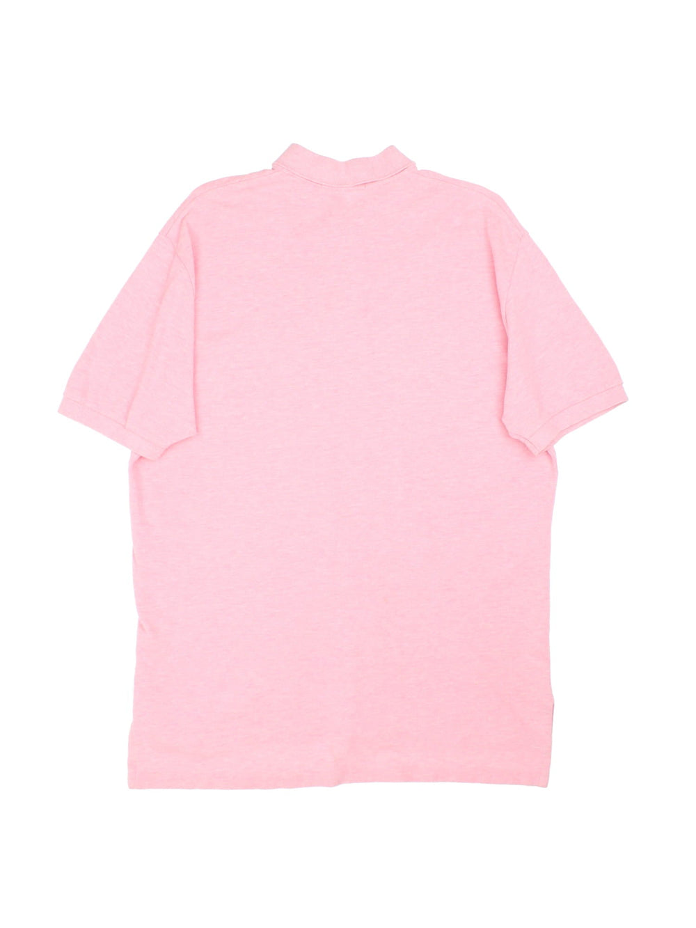 Vintage Ralph Lauren Polo Shirt in a pink colourway with the logo embroidered on the front.