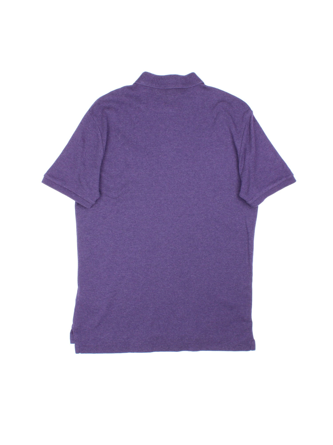 Ralph Lauren Polo Shirt in a purple colourway with the logo embroidered on the front.