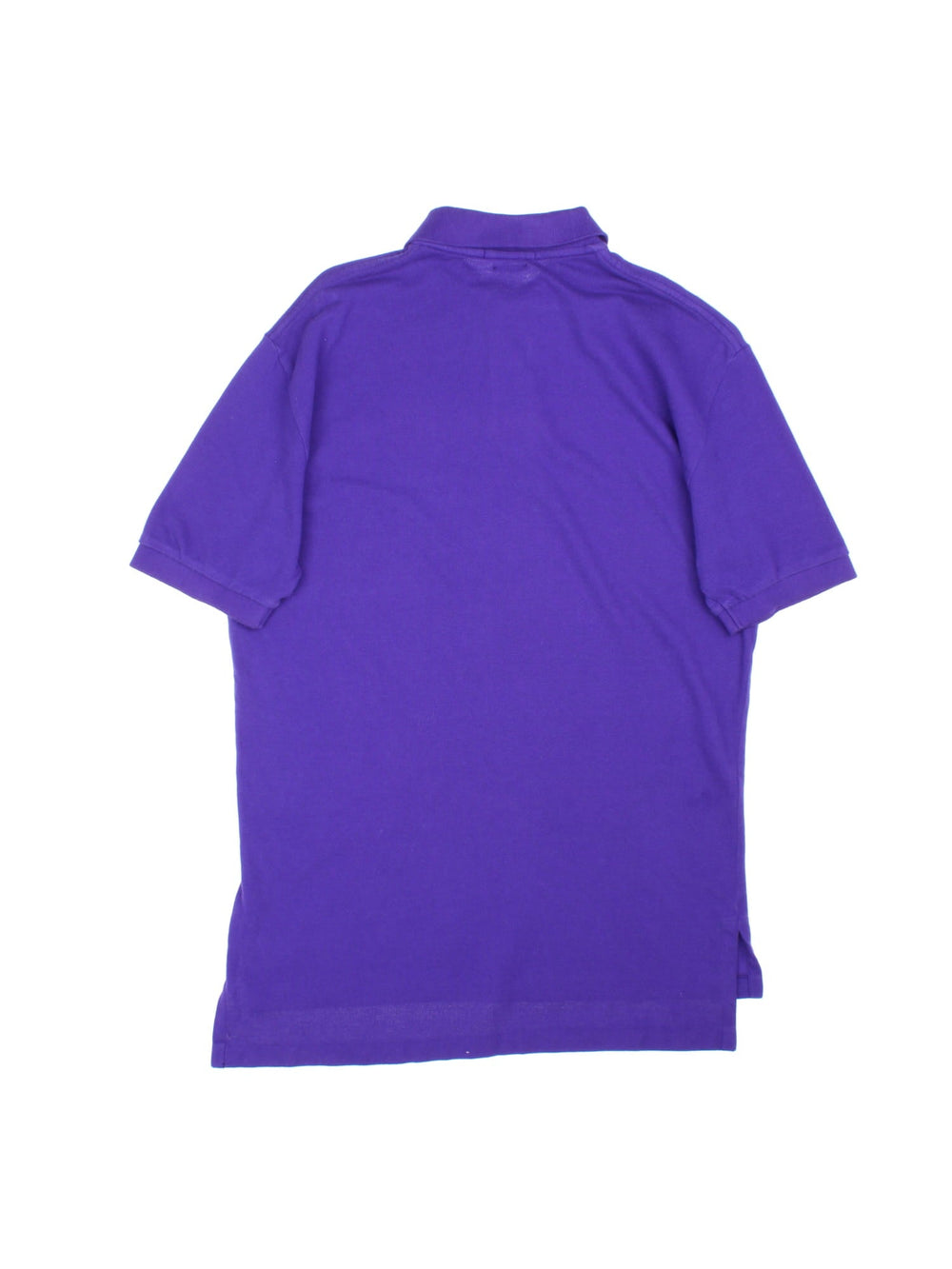 Ralph Lauren Polo Shirt in a purple colourway with the logo embroidered on the front.