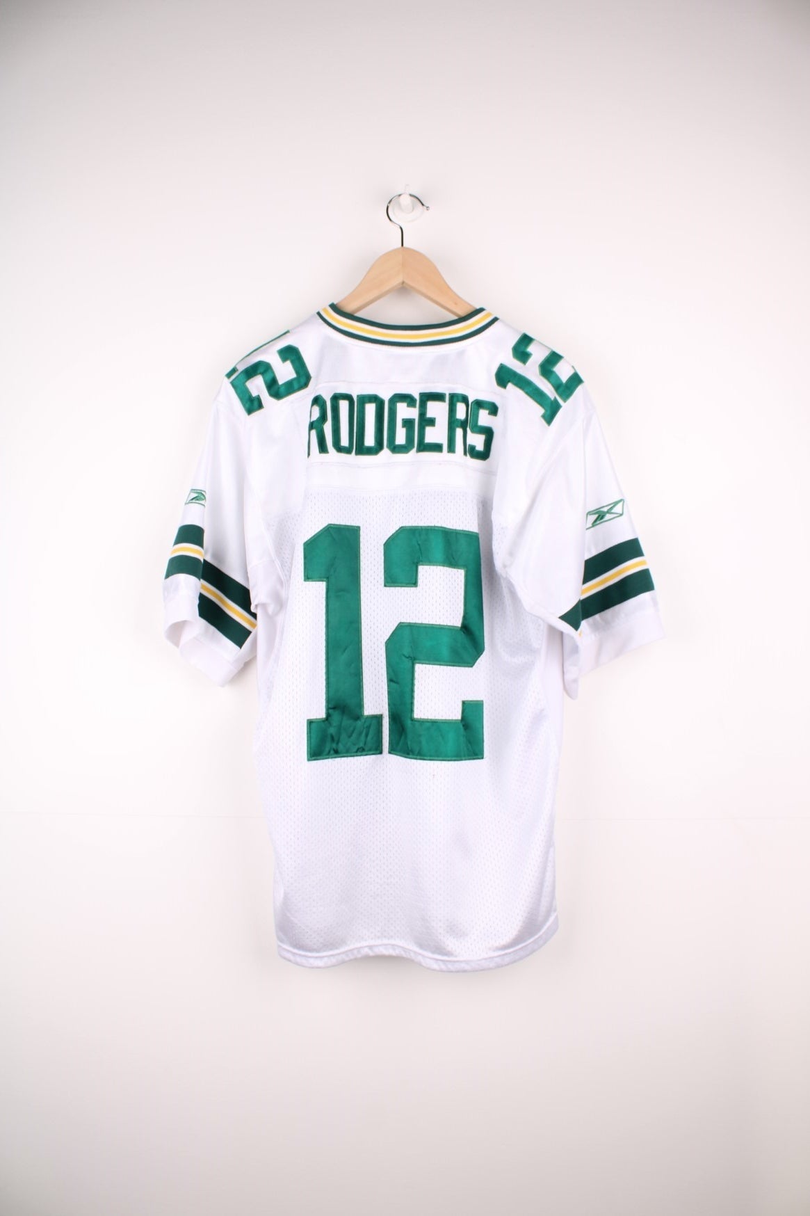 Green bay packers jersey white best sale