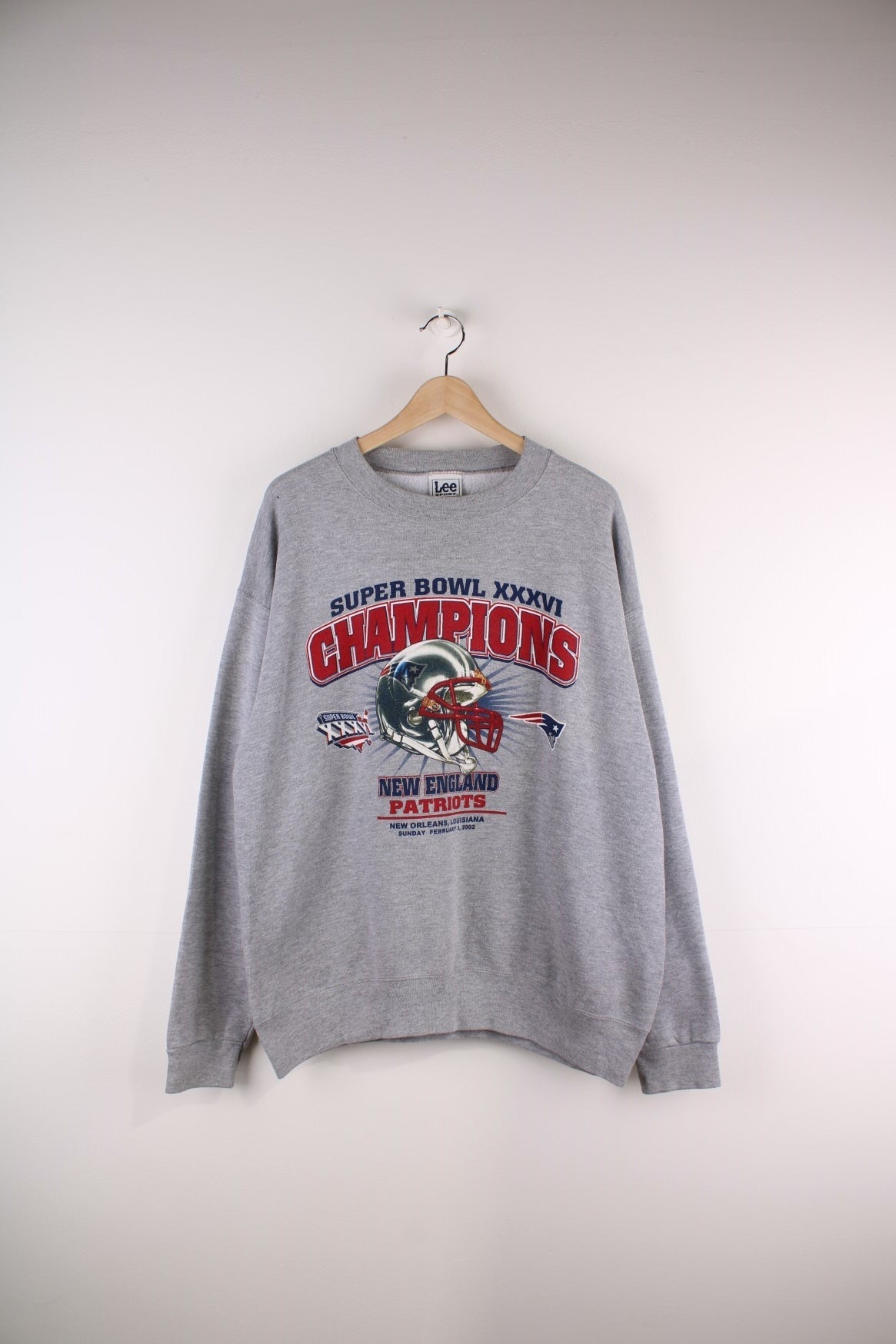 New England Patriots Super Bowl Sweatshirt