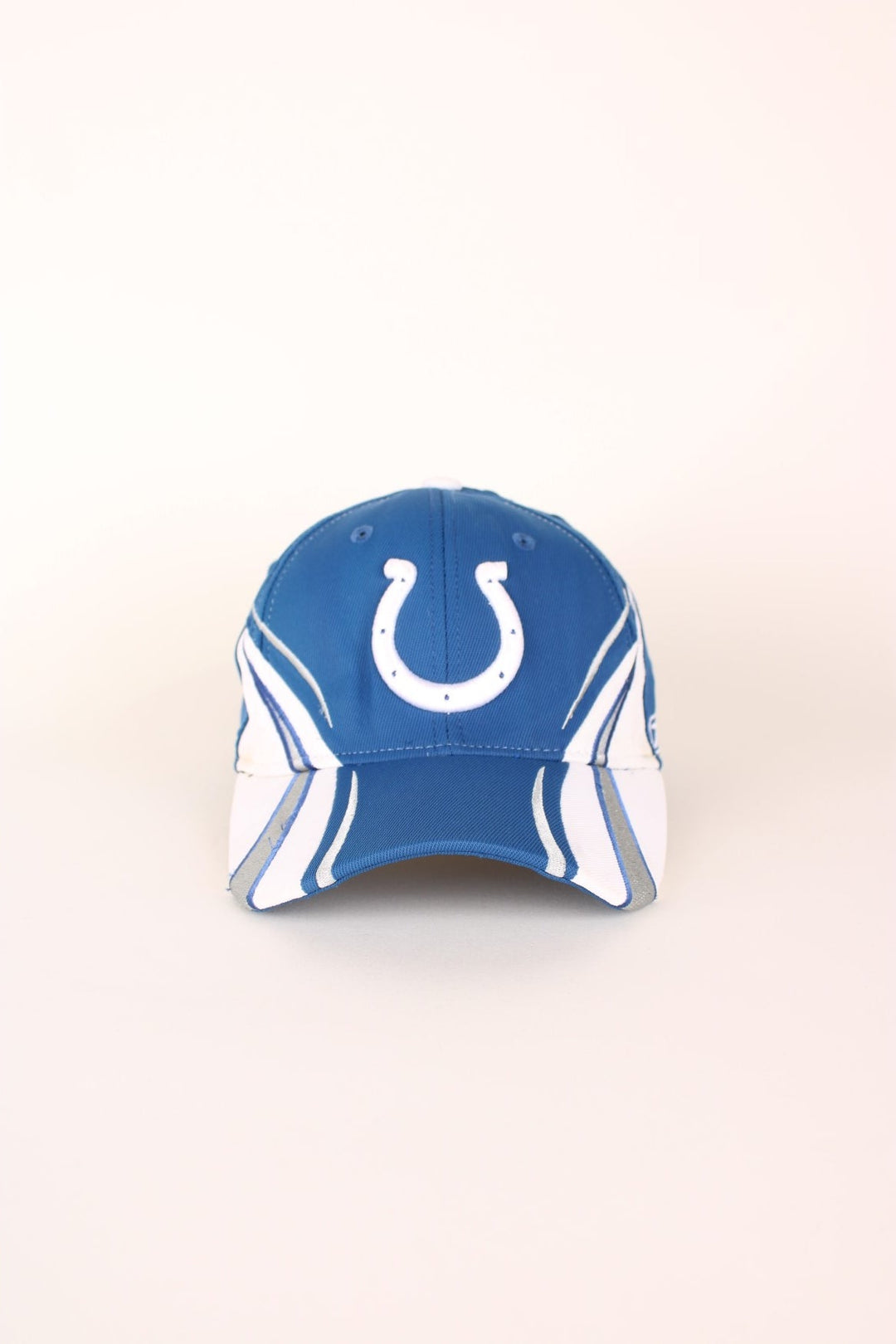 Vintage Indianapolis Colts Reebok Baseball Cap in blue and white.