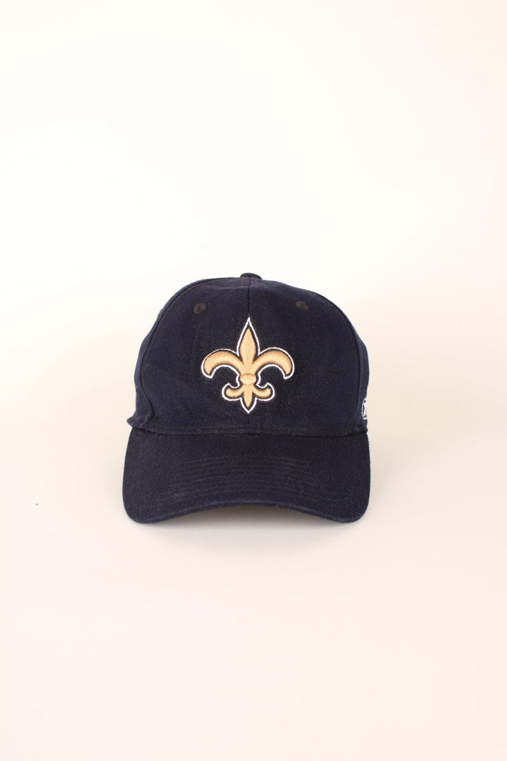 NFL New Orleans Saints Reebok Baseball Cap in navy blue with embroidered logo.