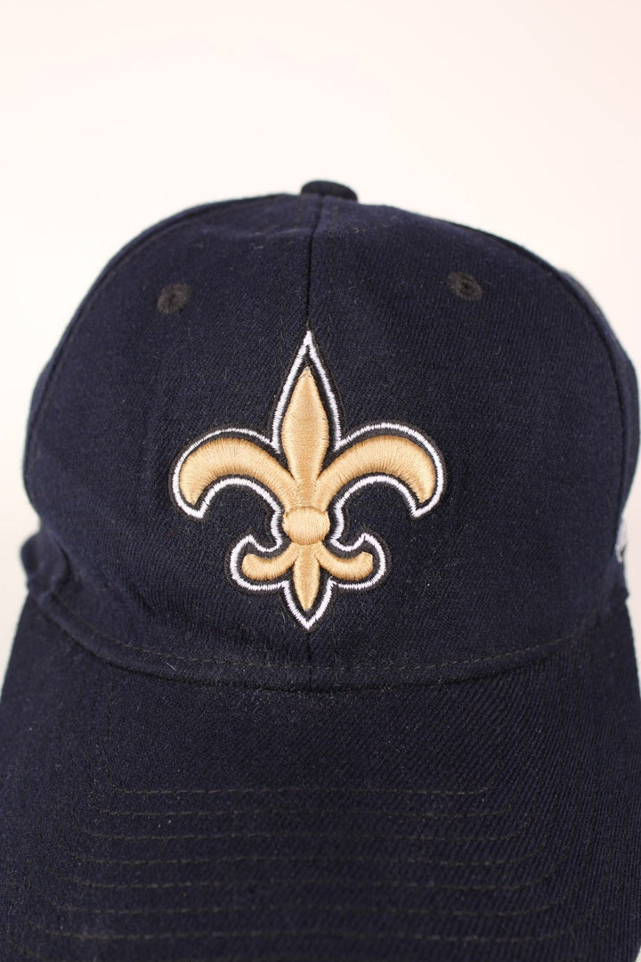 NFL New Orleans Saints Reebok Baseball Cap in navy blue with embroidered logo.