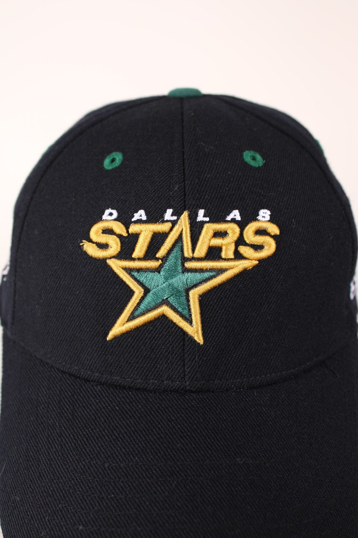 NHL CCM Dallas Stars Baseball Cap with embroidered logo and adjustable velcro strap.