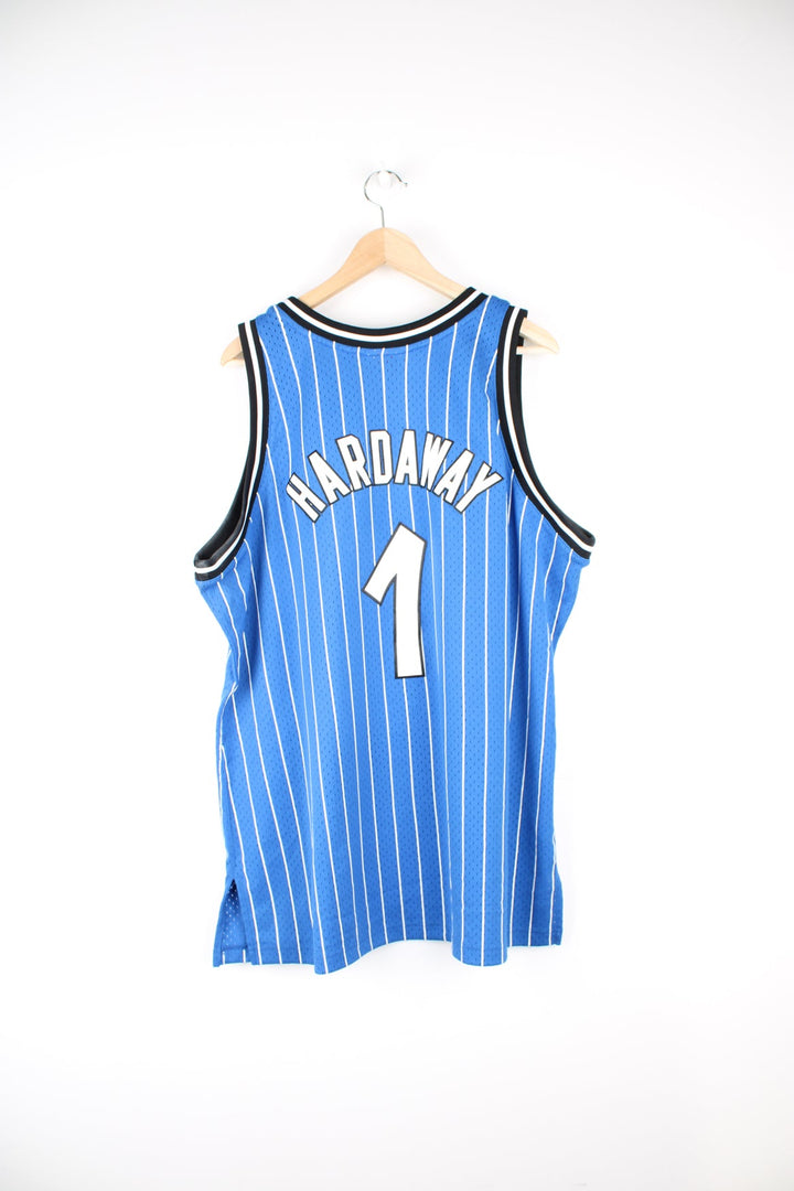 Anfree Hardway x Orlando Magic NBA jersey by Mitchell and Ness, features embroidered lettering 