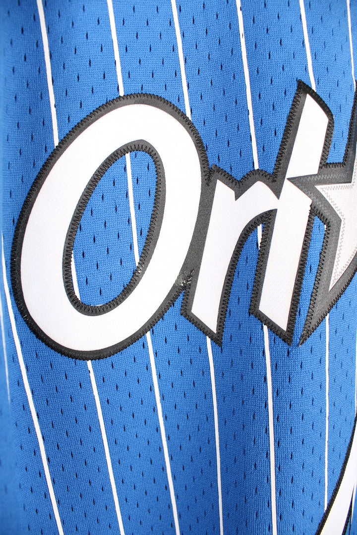 Anfree Hardway x Orlando Magic NBA jersey by Mitchell and Ness, features embroidered lettering 