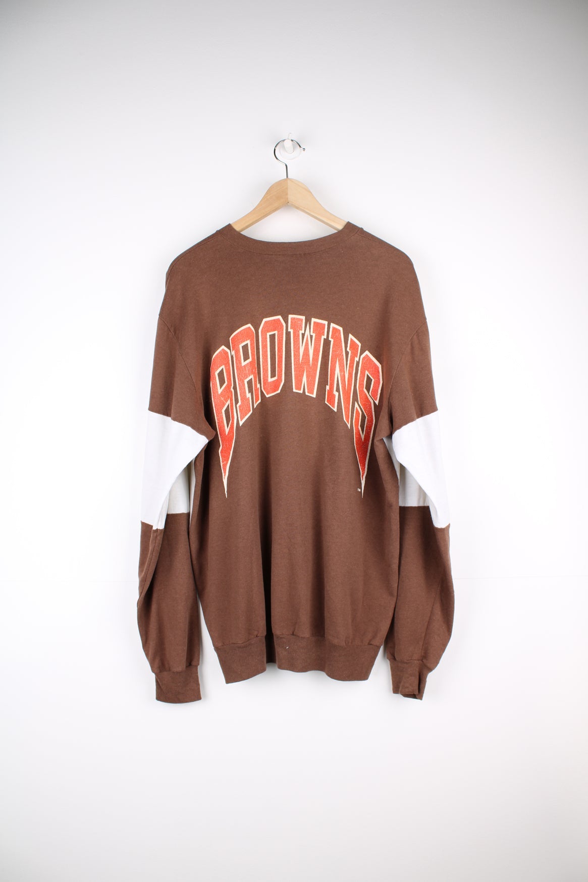 Cleveland Browns Long Sleeved T Shirt VintageFolk