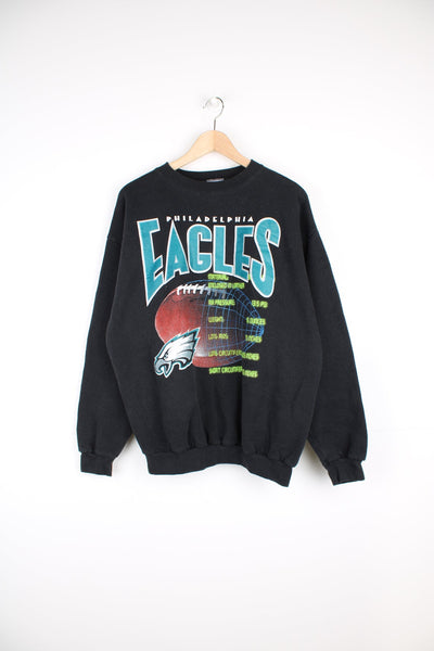 Philadelphia Eagles sweatshirt with large print on the front. 