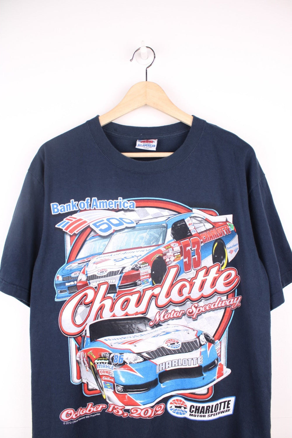 2013 Charlotte Motor Speedway graphic T-Shirt.