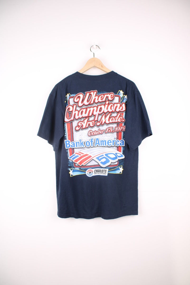 2014 Charlotte Motor Speedway graphic T-Shirt.