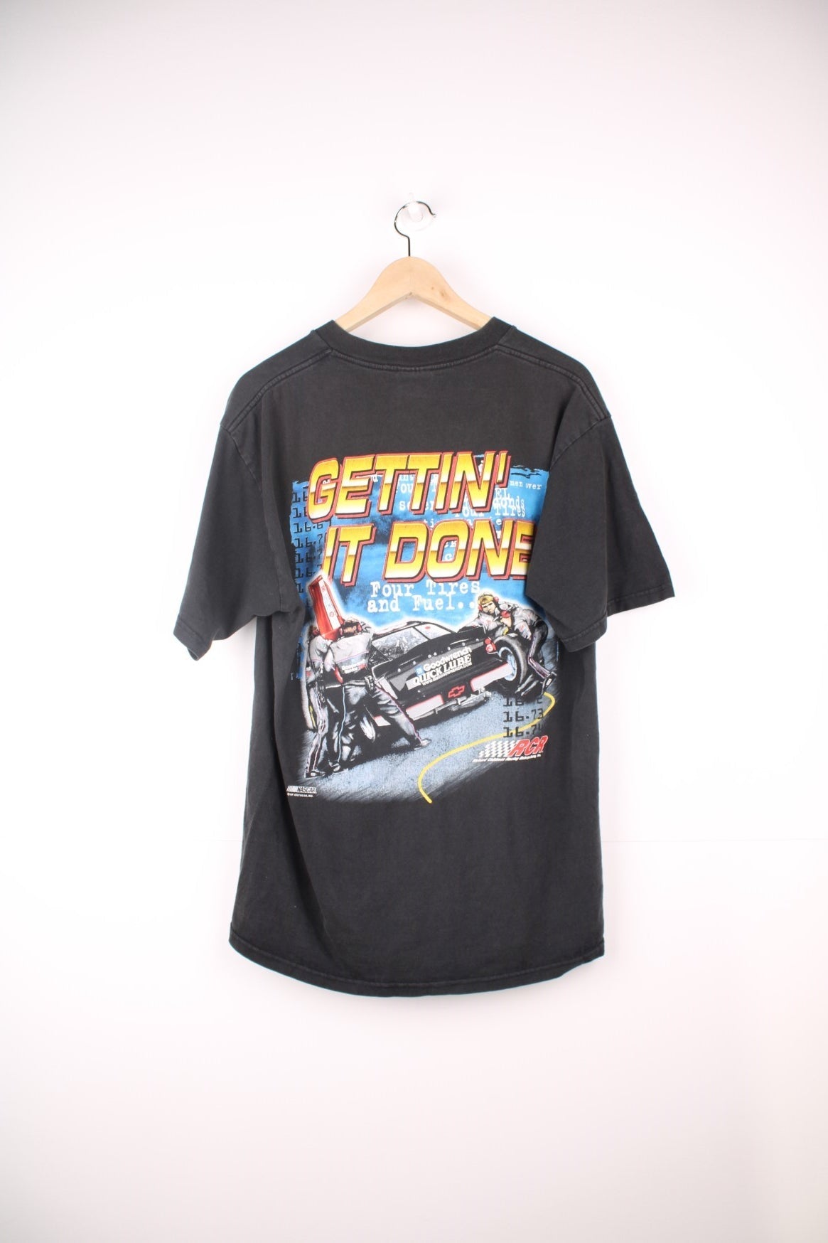 Vintage Dale Earnhardt NASCAR, Monte Carlo T-Shirt. Features large graphic print on the front and back.