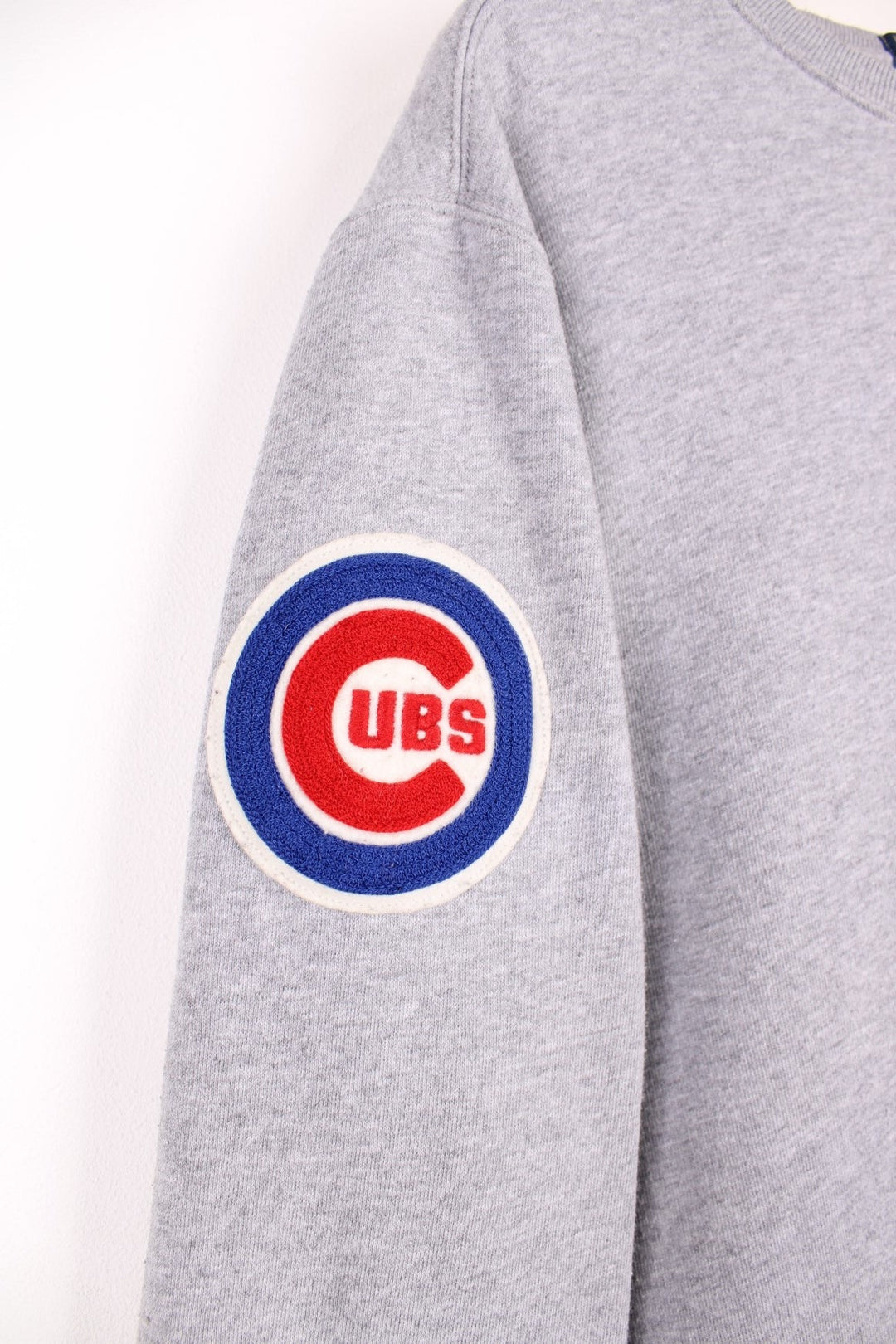 Polo Ralph Lauren MLB Chicago Cubs sweatshirt with print on the front and embroidered badge on the sleeve.