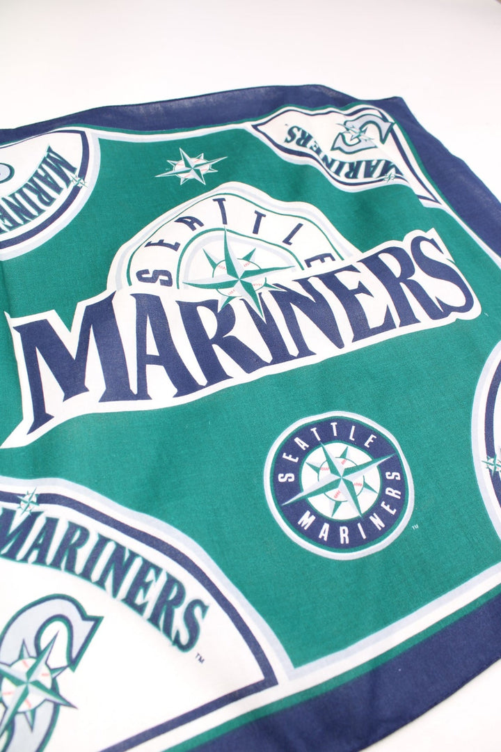 Seattle Mariners 1986 100% cotton printed bandana 