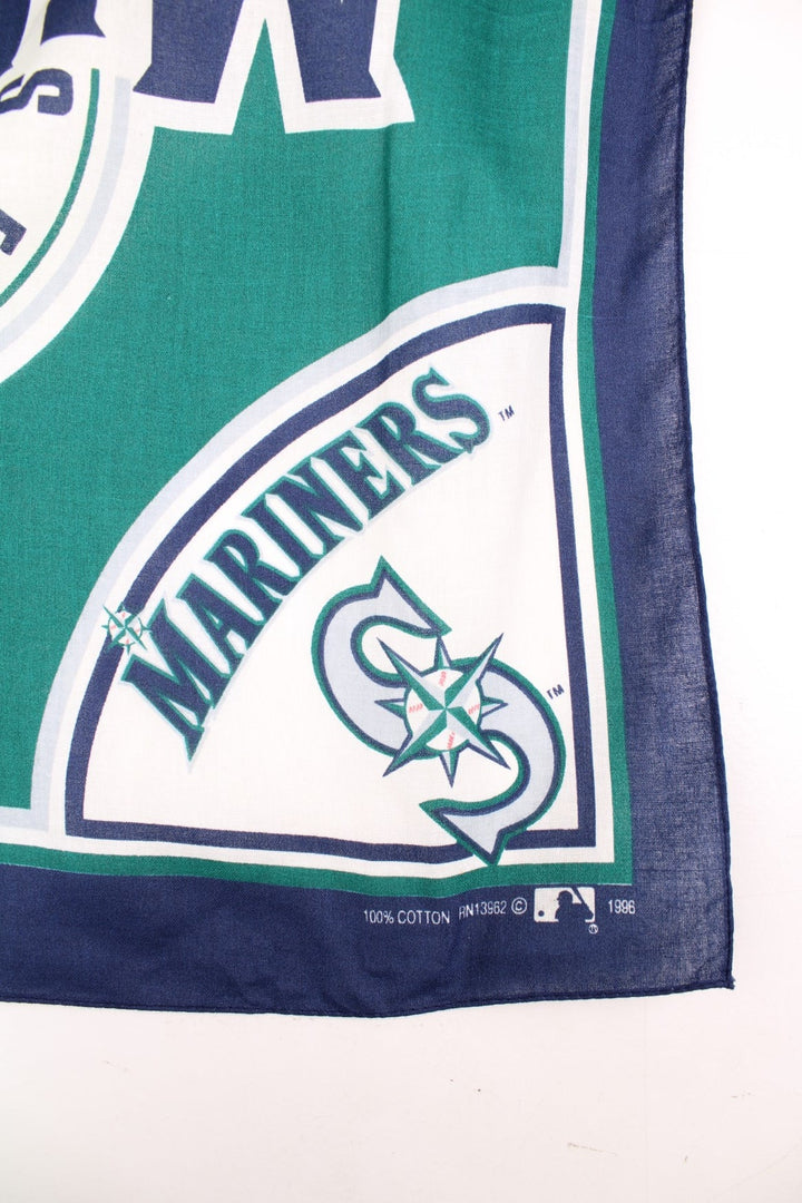 Seattle Mariners 1986 100% cotton printed bandana 