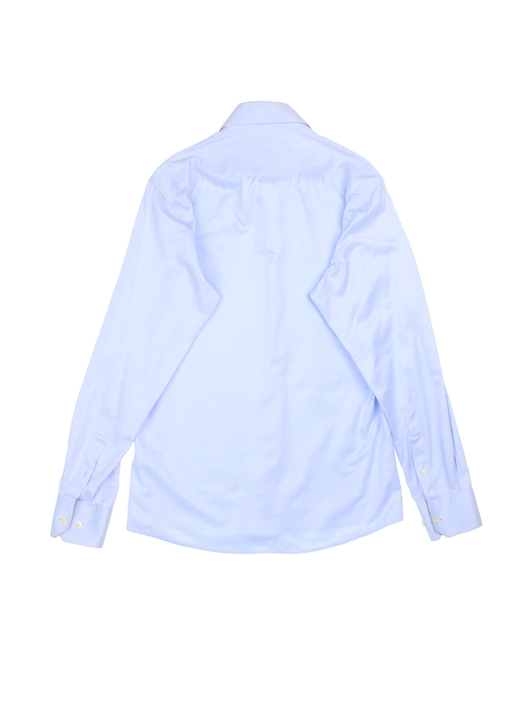 Burberry Brit Shirt in a blue colourway, button up with the logo embroidered on the front.