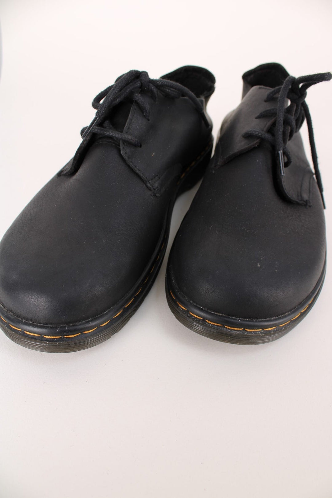 Dr Martens Elsfield Soft Wair Boots in a black colourway and has adjustable laces.