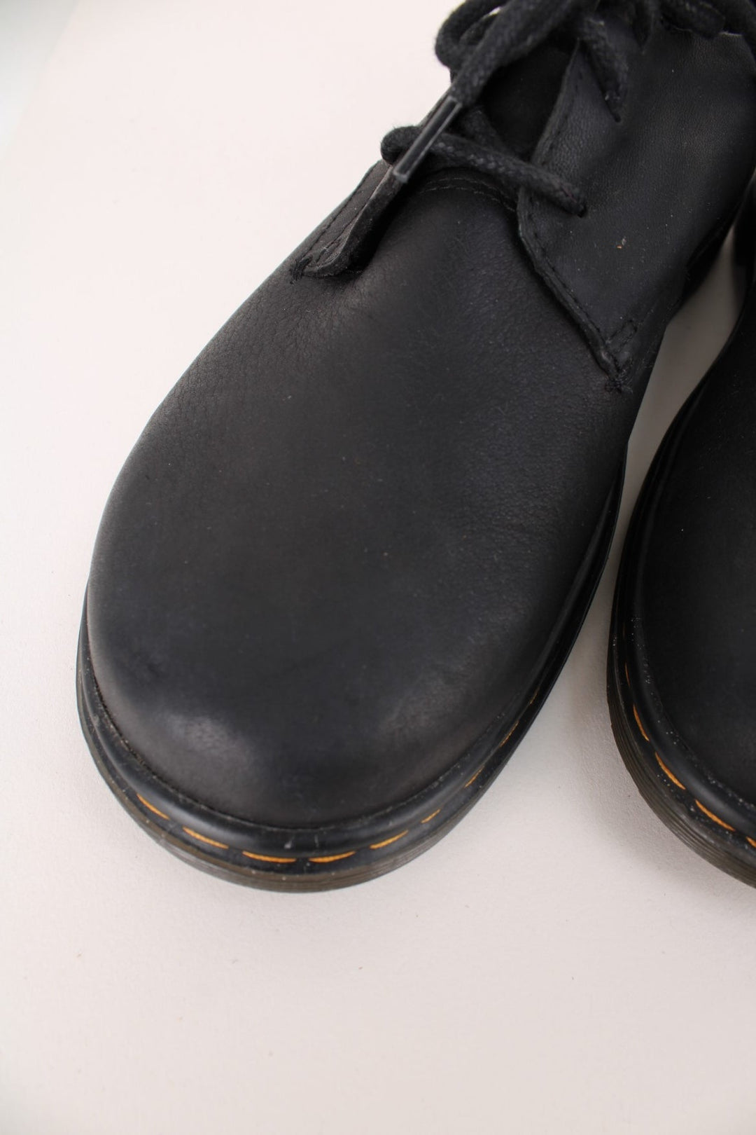 Dr Martens Elsfield Soft Wair Boots in a black colourway and has adjustable laces.