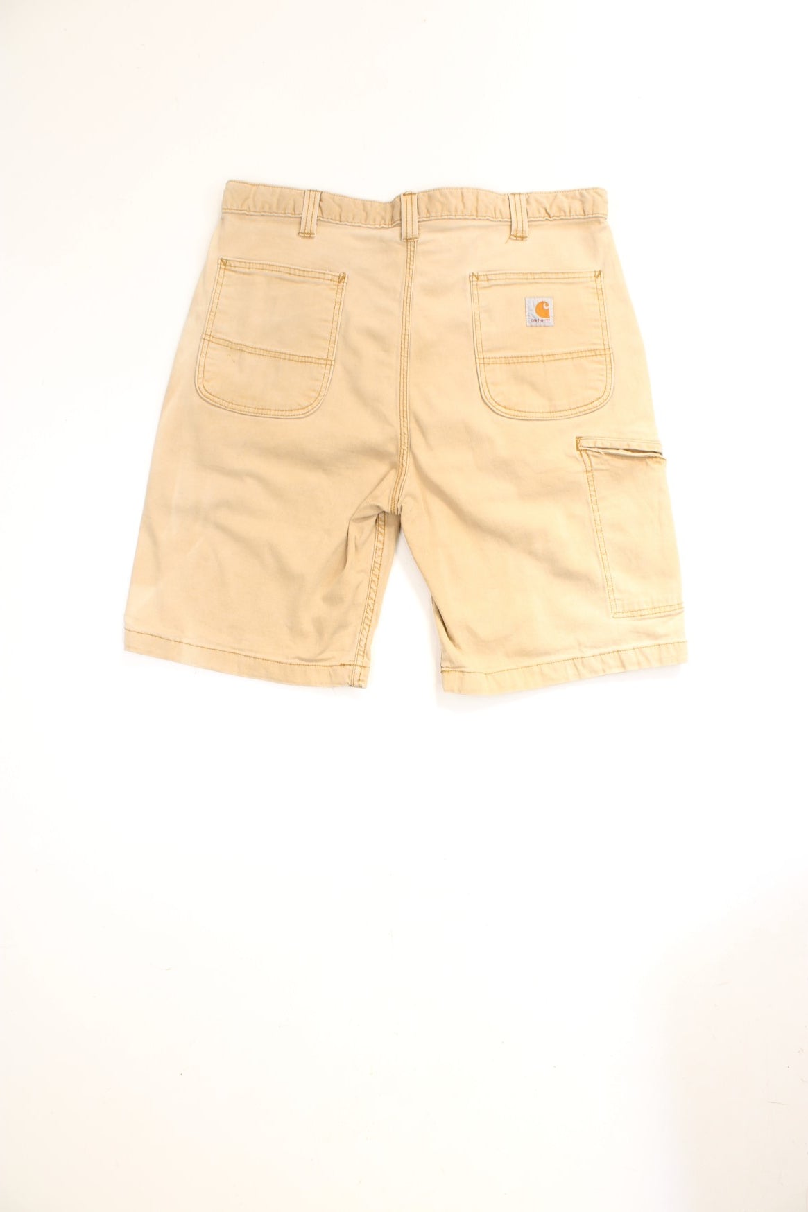 2 pair Carhartt Carpenter Short 38 (now 37)Waist& offers 8.5 Inseam Loose Original Fit