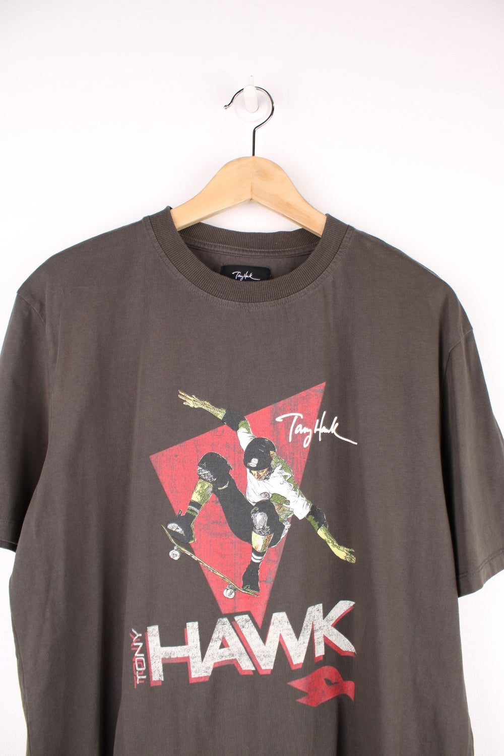 1998 Tony Hawk California Tour T-Shirt with print on the front and back.