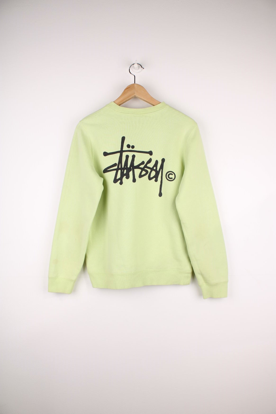 Lime green stussy hoodie online