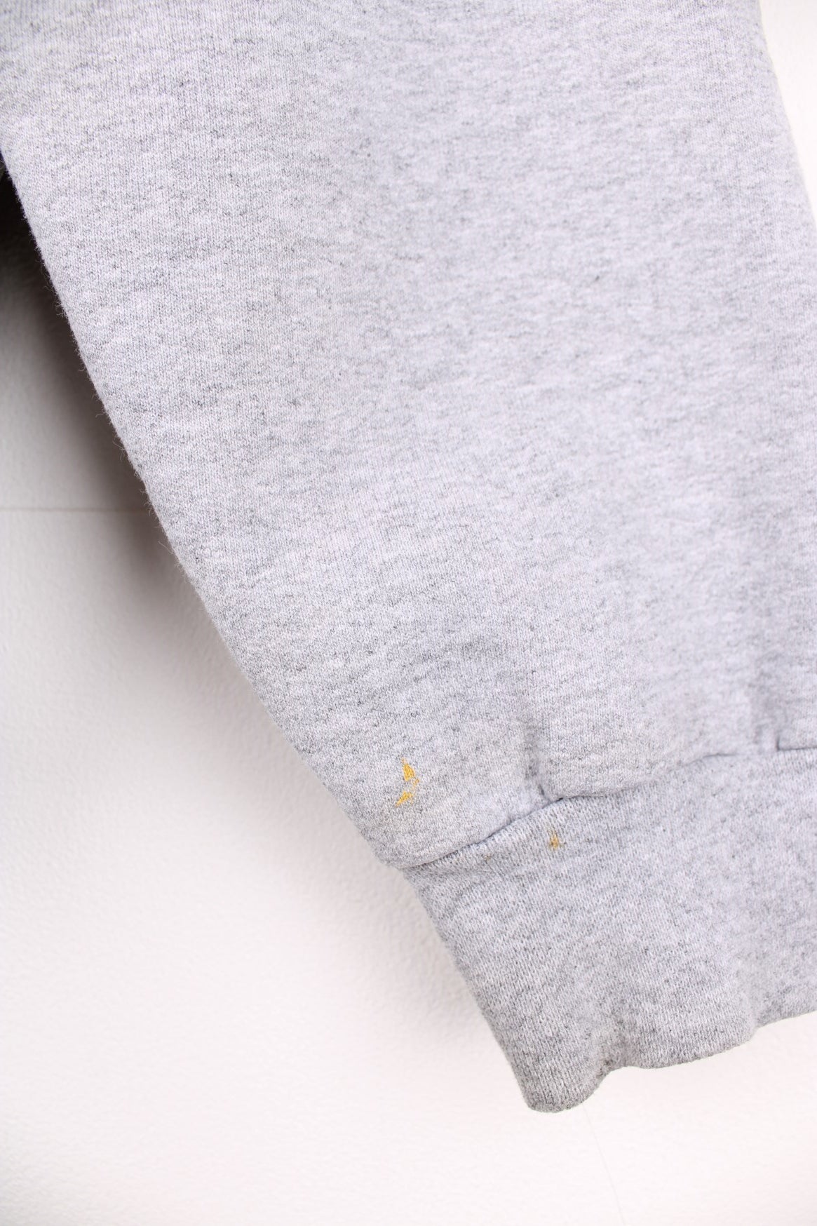 Thrasher all grey hoodie with signature flame graphic spell-out logo on the front