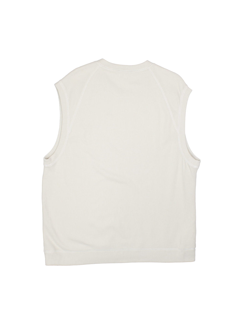 Vintage Nike golf vest in a white colourway with a small nike logo embroidered on the chest. 