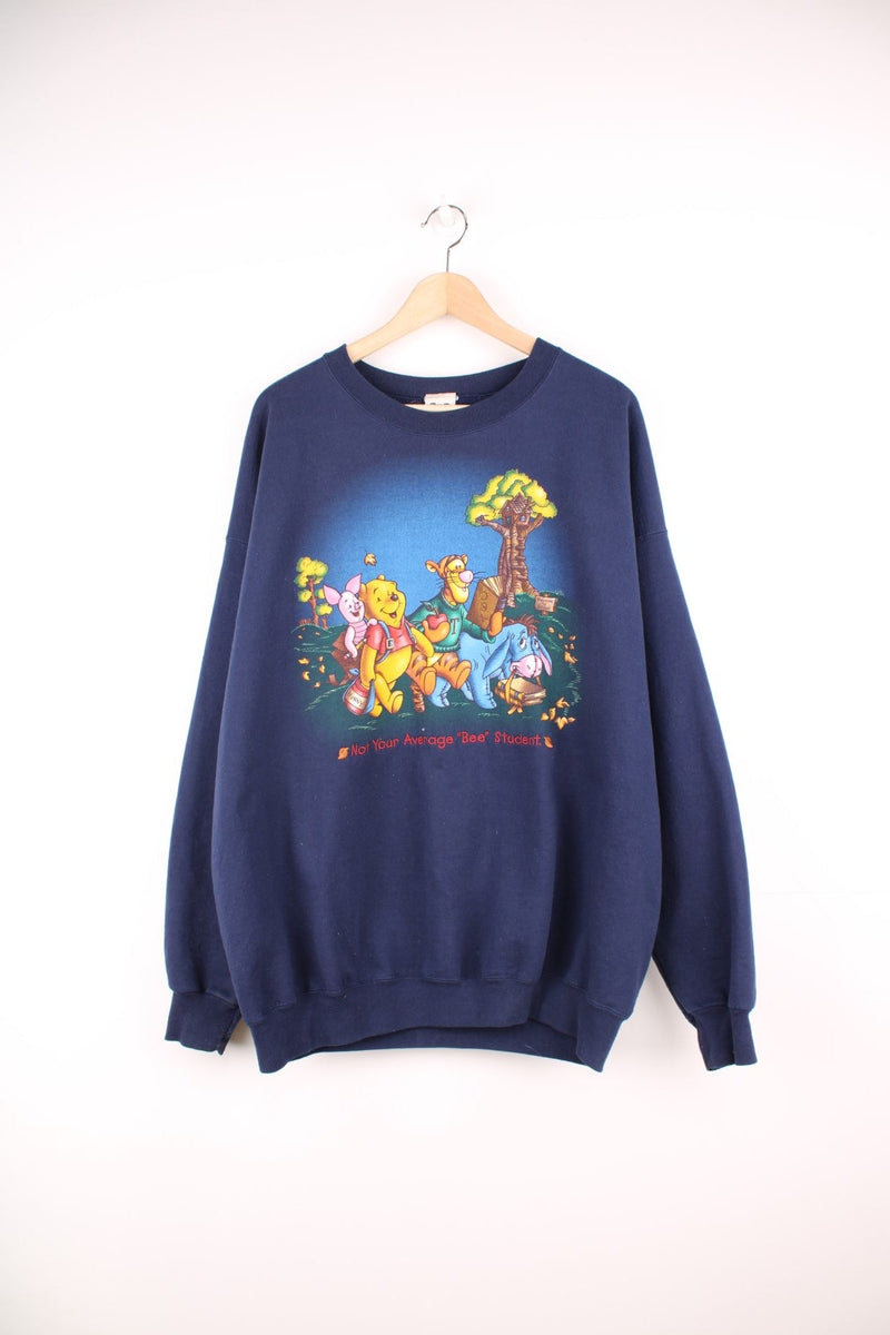 Disney Winnie The Pooh sweatshirt with graphic print on the front. 