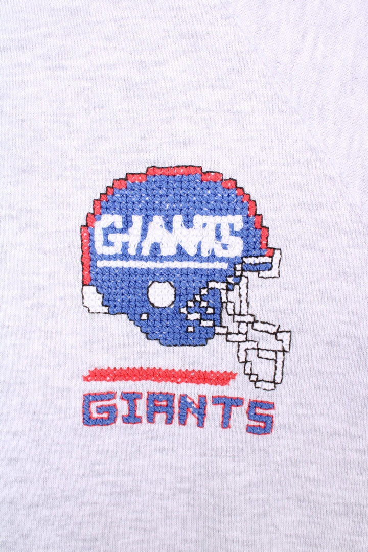 New York Giants Cross Stitched Sweatshirt