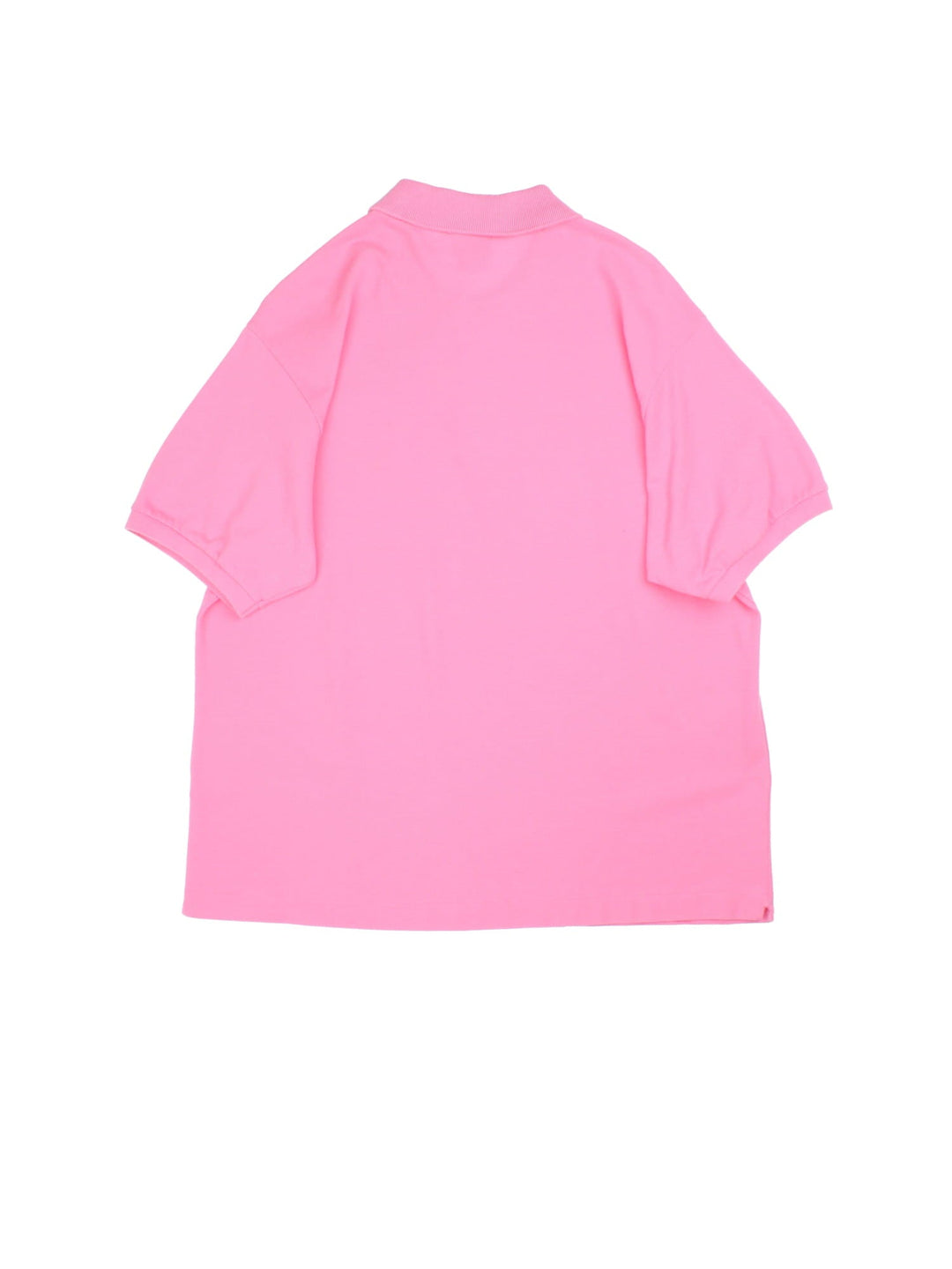 Lacoste Polo Shirt in a pink colourway with classic logo on on the front.