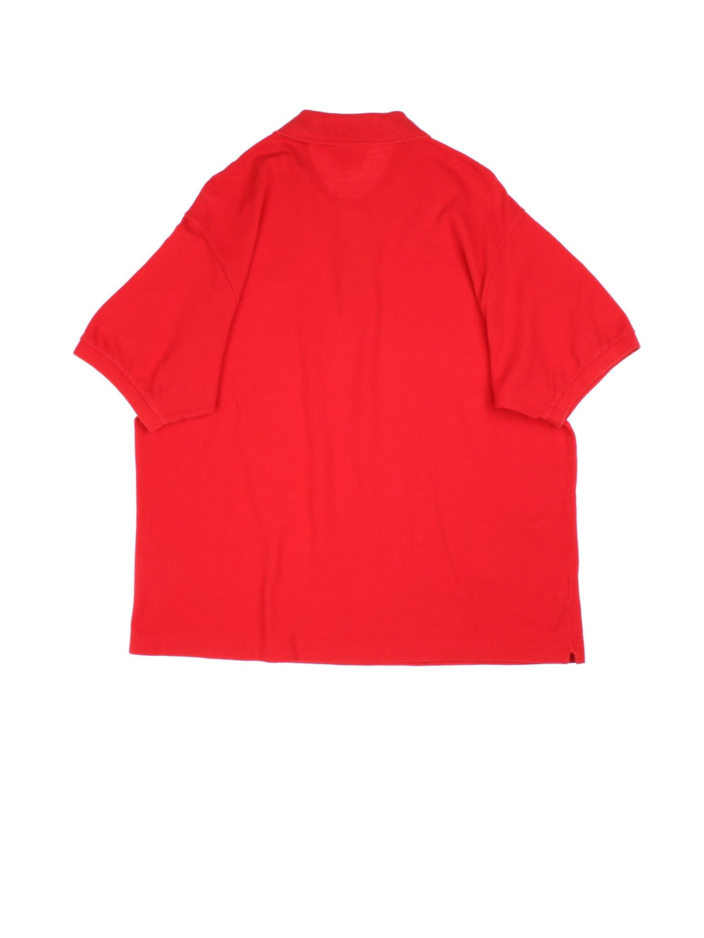 Lacoste Polo Shirt in a red colourway with the classic logo embroidered on the front.