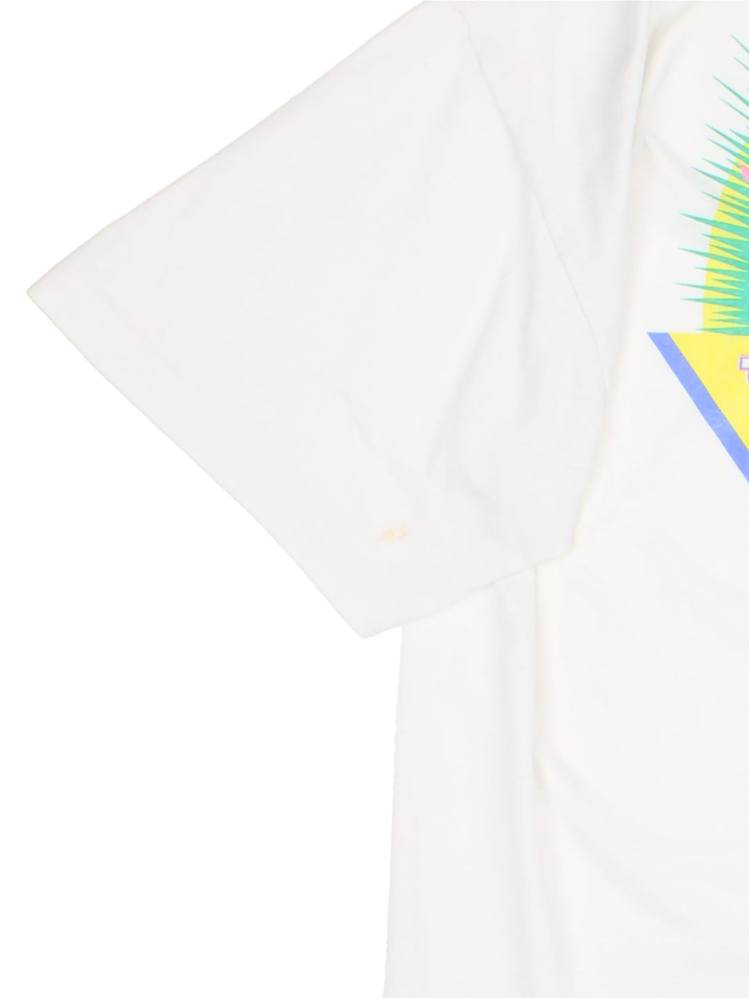 Vintage 1992 Salem Escape to the Fresh Side T-Shirt in white with graphic printed on the front and back.