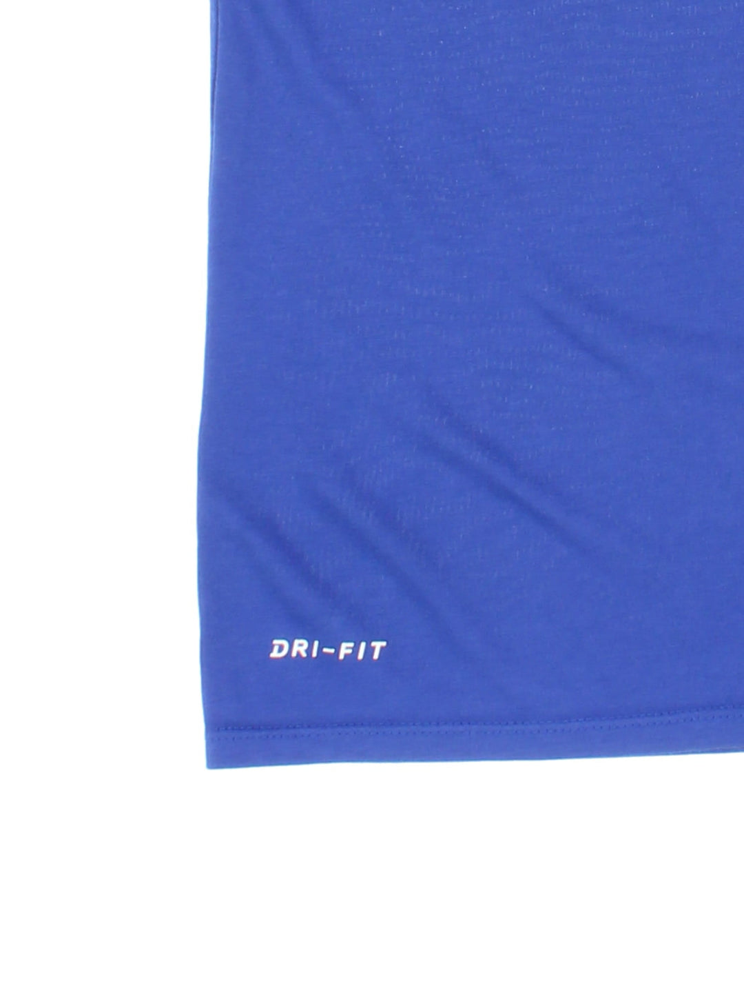 Nike New York Knicks NBA T-Shirt in a blue colourway with the team name and player number printed on front, Porzingis number 6 printed on the back.