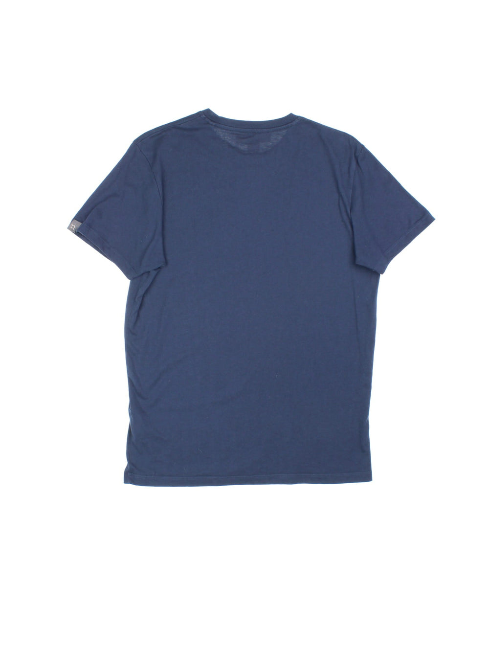 Rab Stance Mountain T-Shirt in a blue colourway with the logo printed on the front.