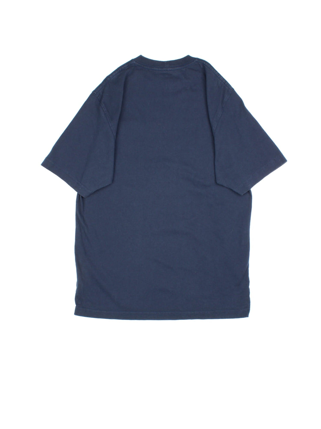 Carhartt T-Shirt in a blue colourway, features pocket on the front and small classic logo.