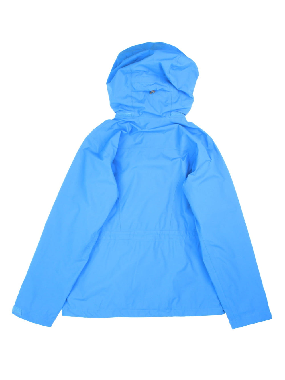 Berghaus Gore-Tex Jacket in a blue colourway. Zips up and has side pockets, mesh lining, hooded, and has the logo embroidered on the front.