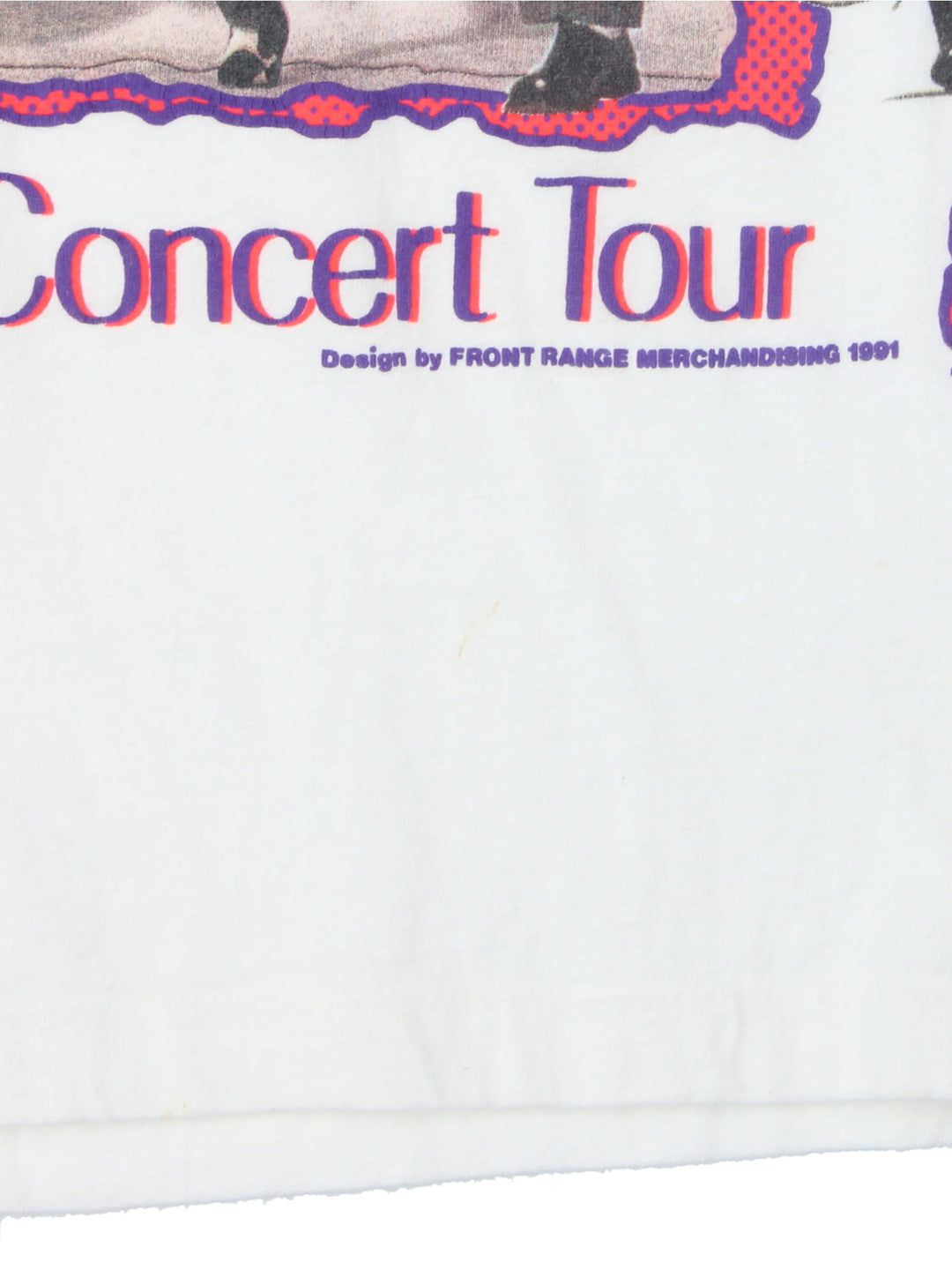 Sawyer Brown 1991 Tour Graphic White T-Shirt