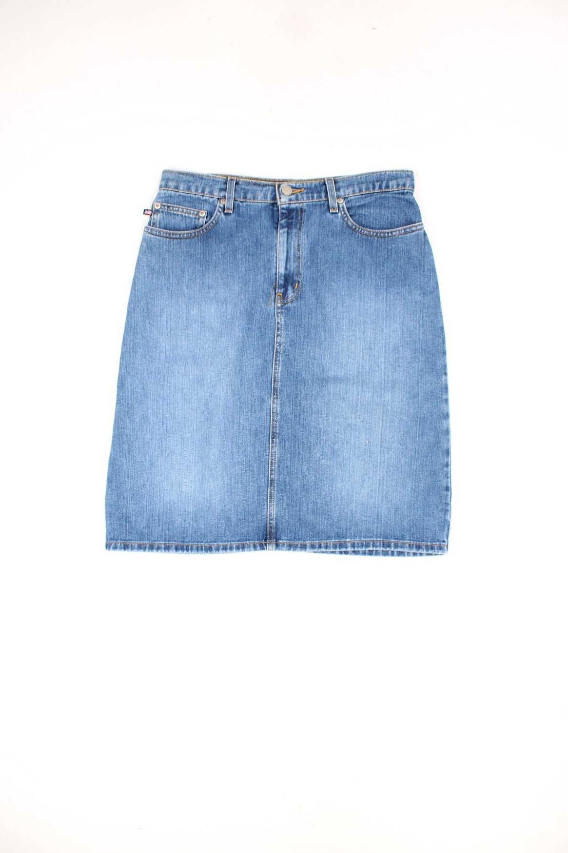 Quiksilver denim skirt hotsell