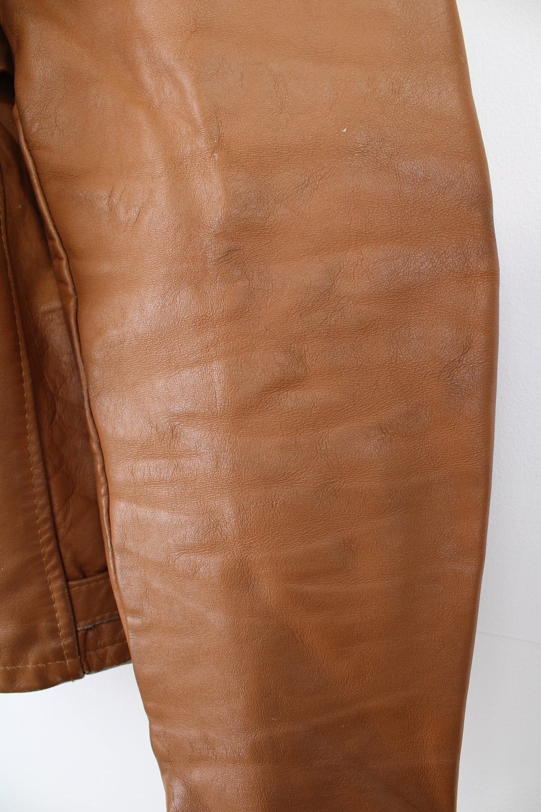 Vintage Cycle Rider Leather Jacket