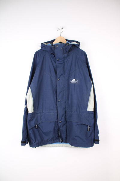 Vintage Mountain Equipment Drilite Extreme hooded rain jacket. Features embroidered logo on the chest. 