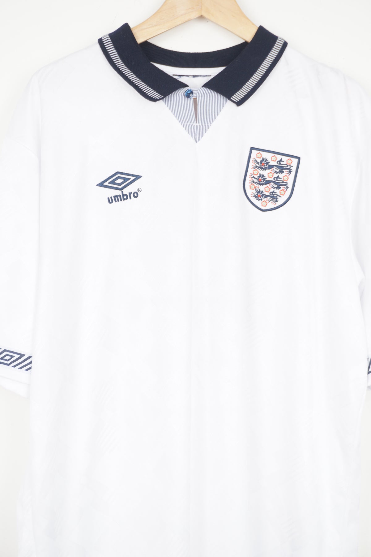 England Home Replica Football Shirt 1990-1992